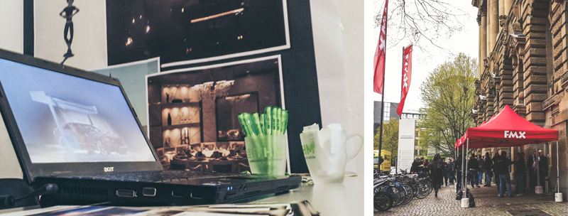 Exkursion zur FMX-Konferenz nach Stuttgart Exkursion zur FMX-Konferenz nach Stuttgart